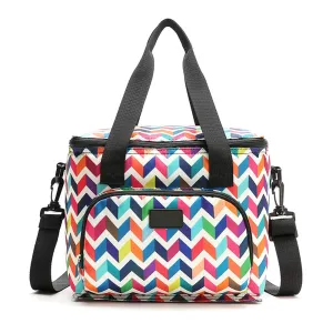 10L Insulated Lunch Bag Large Soft Cooler Tote Bag Adult Lunch Box with Shoulder Strap for Men Women