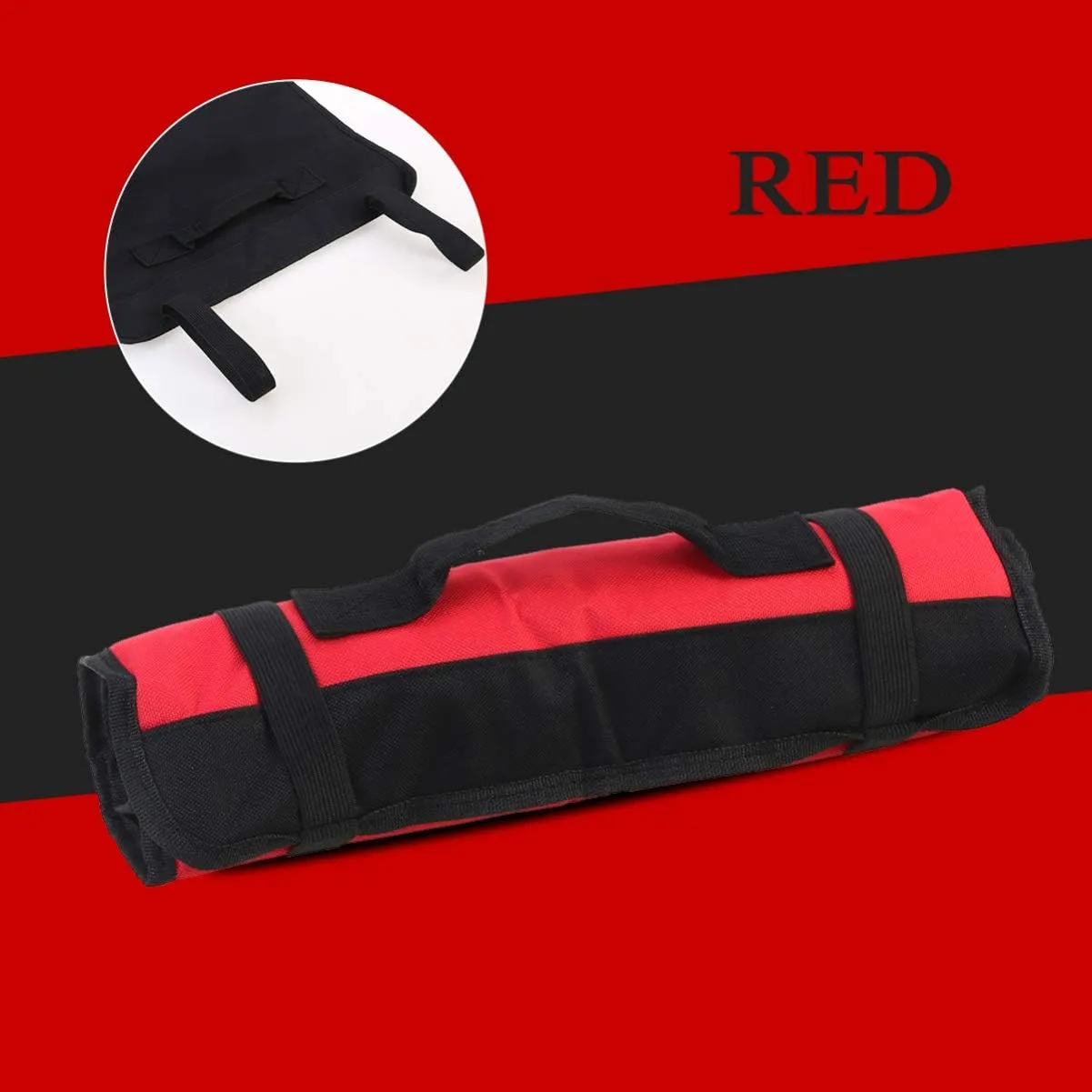 22- Pouch Tool Bag Roll up Organizer Oxford Cloth Utility Plier Screwdriver Case