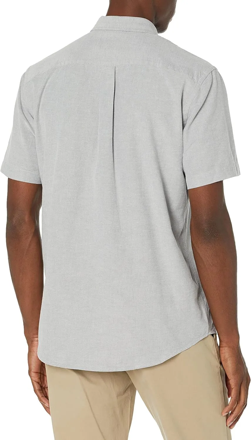 Amazon Essentials Oxford Shirts for Men - Regular-Fit, Short-Sleeve