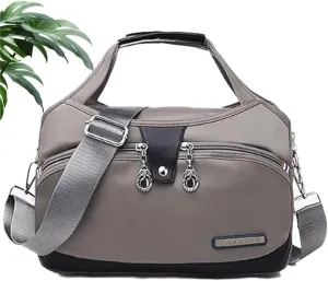 Blaciokamith Tote Bag, Blaciokamith Soft Side Lightweight Underseat Tote Bag, Waterproof Oxford Handbag for Womens