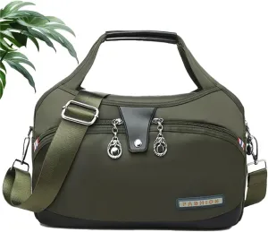 Blaciokamith Tote Bag, Blaciokamith Soft Side Lightweight Underseat Tote Bag, Waterproof Oxford Handbag for Womens