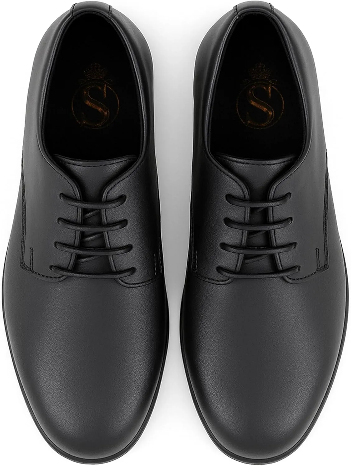 Boys' Lace Up Derby Dress Shoes - Communion Wedding Prom Formal Footwear