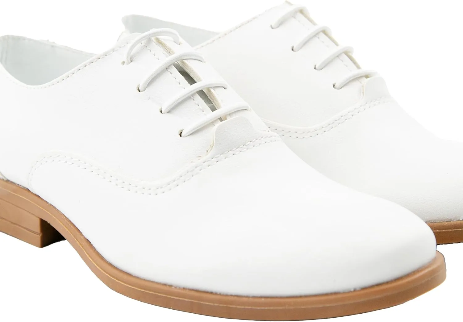 Boys' Lace Up Derby Dress Shoes - Communion Wedding Prom Formal Footwear
