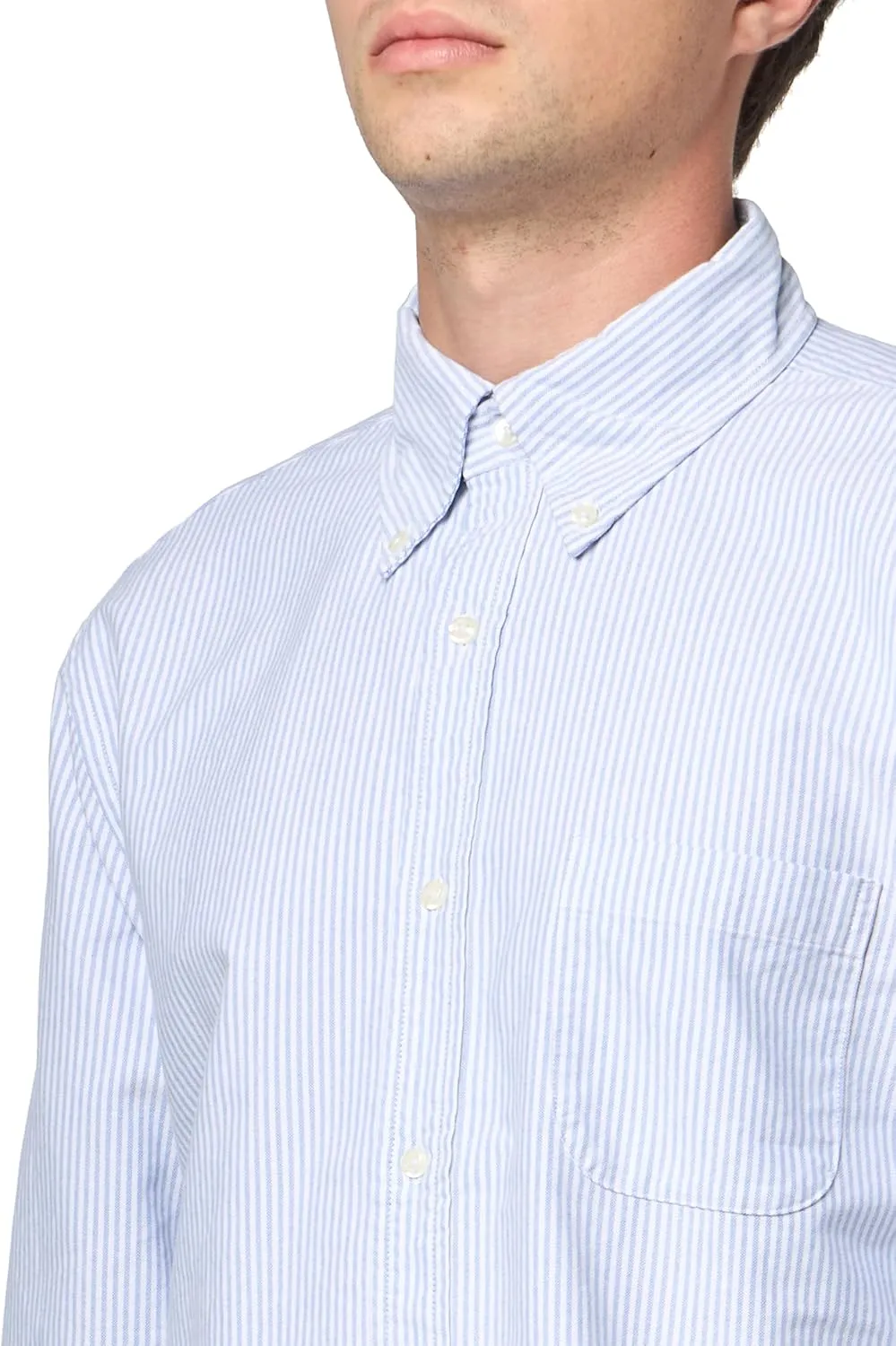 Brooks Brothers Men's Friday Oxford Long Sleeve Pattern Sport Shirt