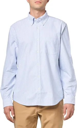 Brooks Brothers Men's Friday Oxford Long Sleeve Pattern Sport Shirt