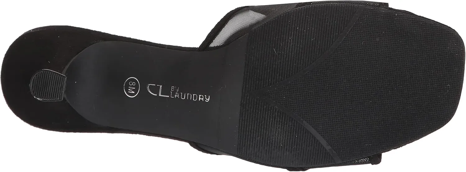 CL by Laundry Women's Jump Up Mesh Ss Heeled Sandal