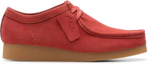 Clarks Men's Wallabeeevo Derby Lace-Up Shoes, Red Suede, 10.5 Men