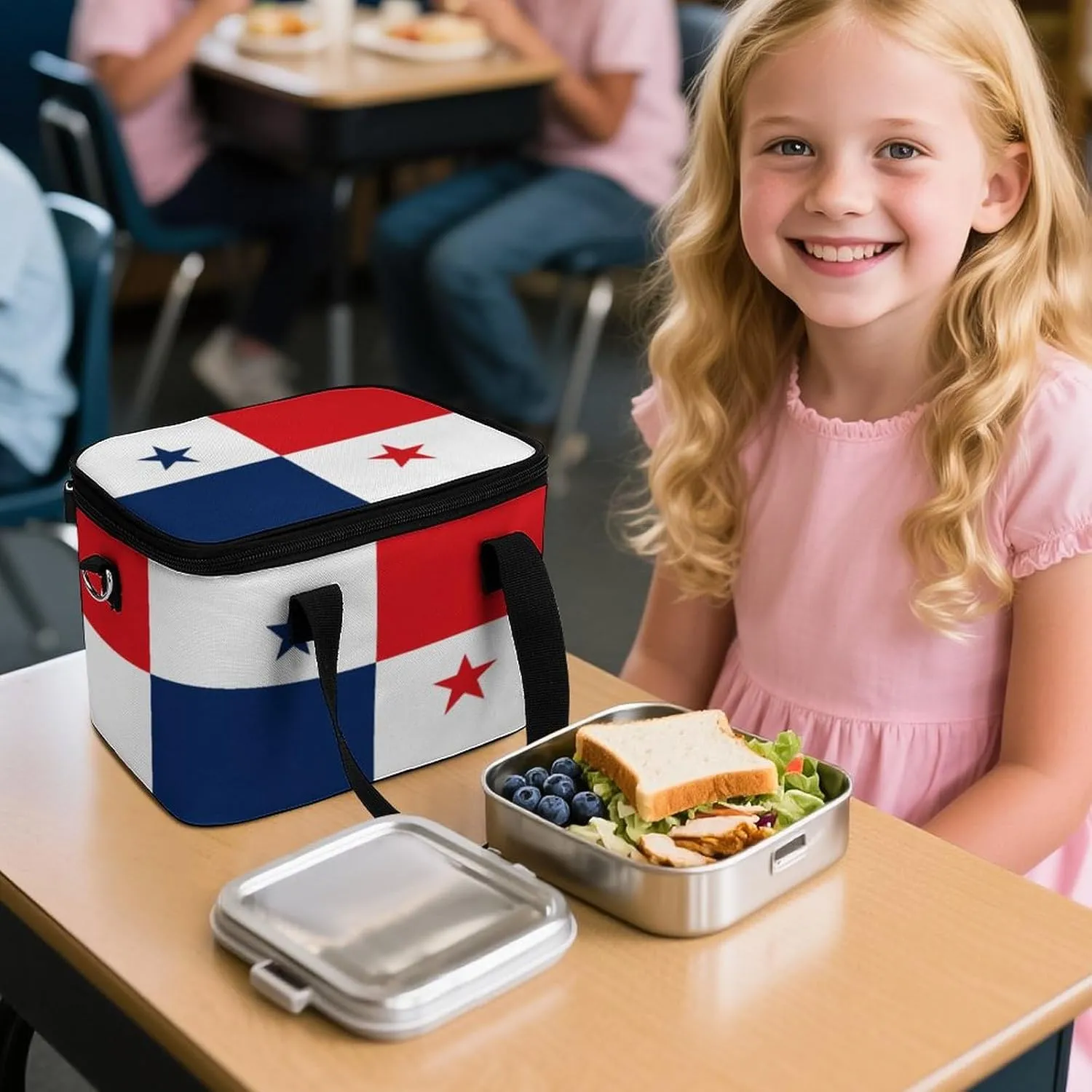 Collapsible Cooler Bag Camping Cooler Tote Lunch Cooler Insulated Waterproof Lunch Box for Picnic Beach Travel