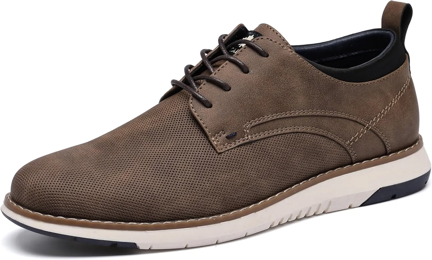 DECARSDZ Mens Dress Shoes Casual Oxford Shoes Business Formal Derby Sneakers Walking Shoe