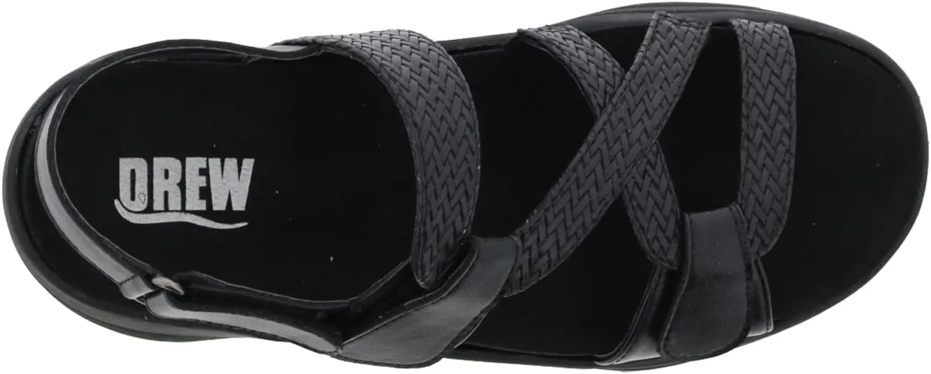 Drew Serenity Womens Hook and Loop Therapeutic Comfort Sandal