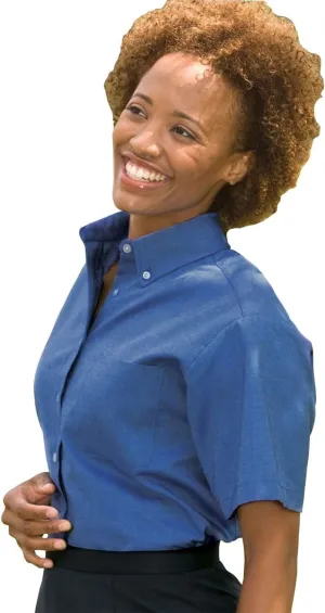 Edwards Garment Women's Button Down Oxford Shirt