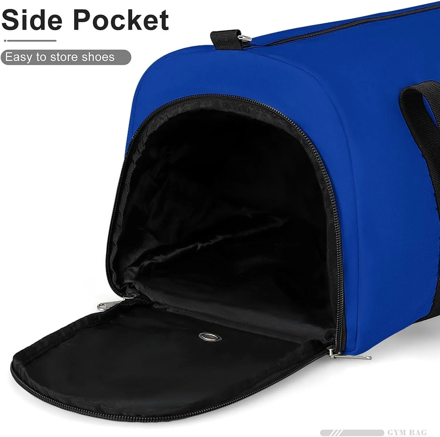 European Union Flag Duffel Bag for Boys Girls with Wet Pocket Shoe Compartment