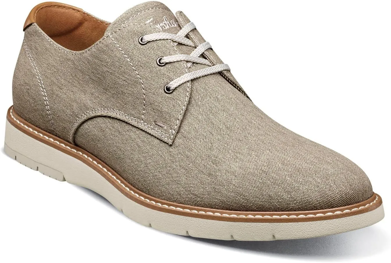 Florsheim Men's Vibe Canvas Plain Toe Oxford
