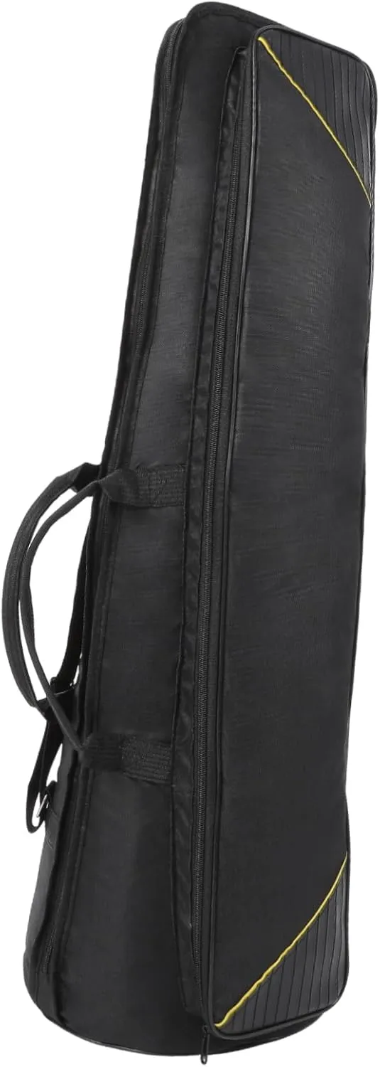 Garneck 1pc Trombone Bag Oxford Tenor Lightweight Trombone Backpack Case Key Euphonium Trombone Soft Case Gig Instrument Used Trombone Cases Waterproof Bag for Trombone Cotton Black
