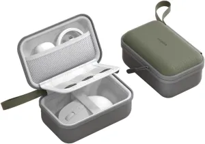 Hagibis Mouse Storage Case, Electronic Organizer Travel Bag, Portable Carry Case for Wireless Mouse Cable Charger Power Bank Hardshell (Green)