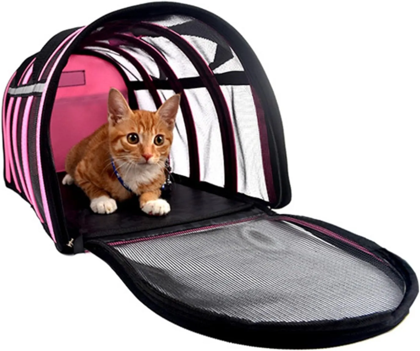 haozaikeji Pet Carrier Bag Soft-Sided Cat Tote Bag Dog Carrier Handbag Portable Travel Bag Puppy Carrying Bag for Little Dog, Cat, Small Animals