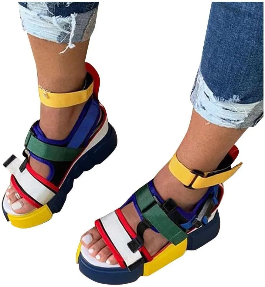 Heeled Sandals with Ankle Straps Leather for Women White Flip Flops Womens Dressy White Gladiator Sandal Size 10 Espadrille Shoes for Woman