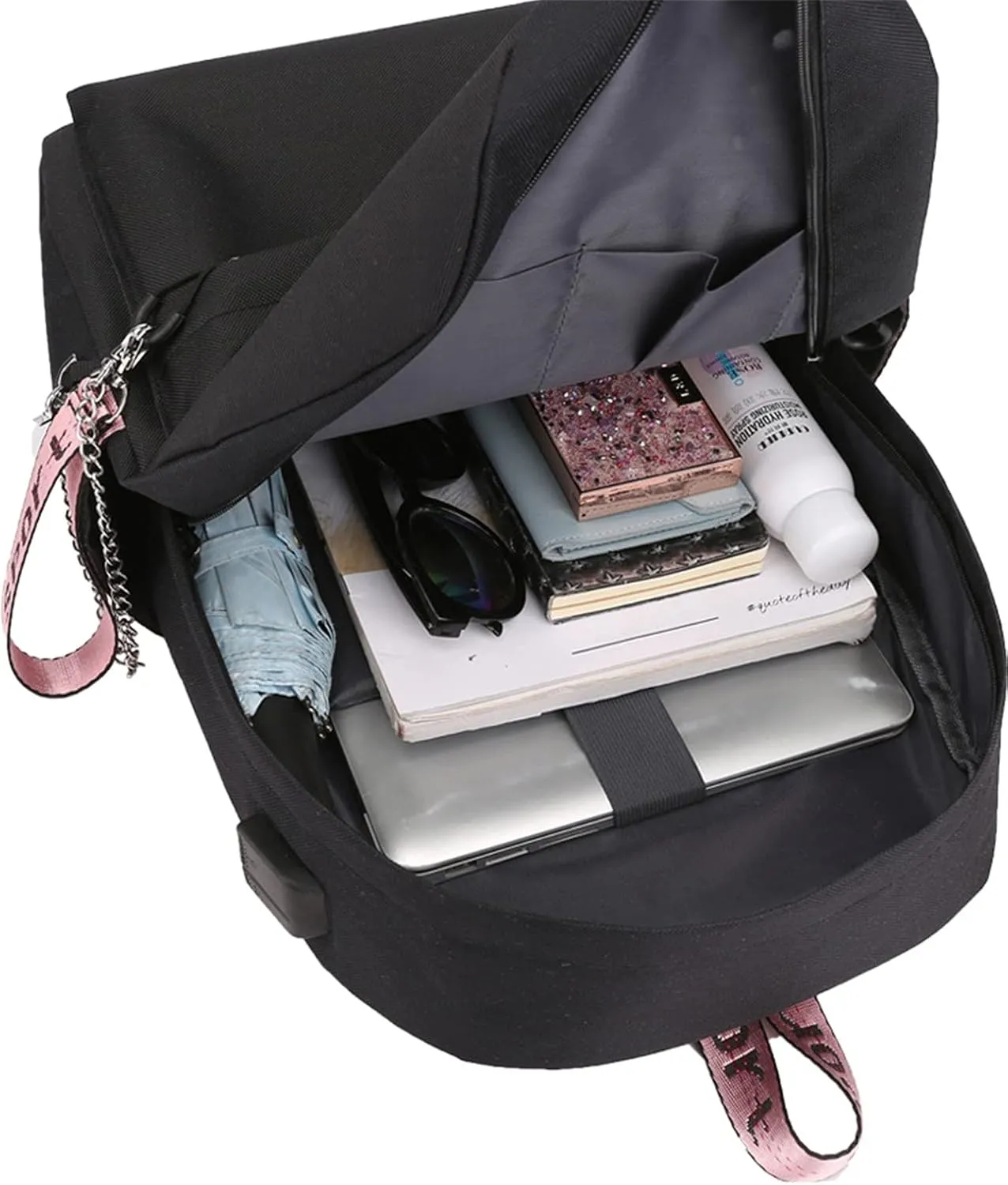 ISaikoy Anime Ciel Phantomhive Backpack Sebastian Bookbag Daypack School Bag Shoulder Bag Style I7