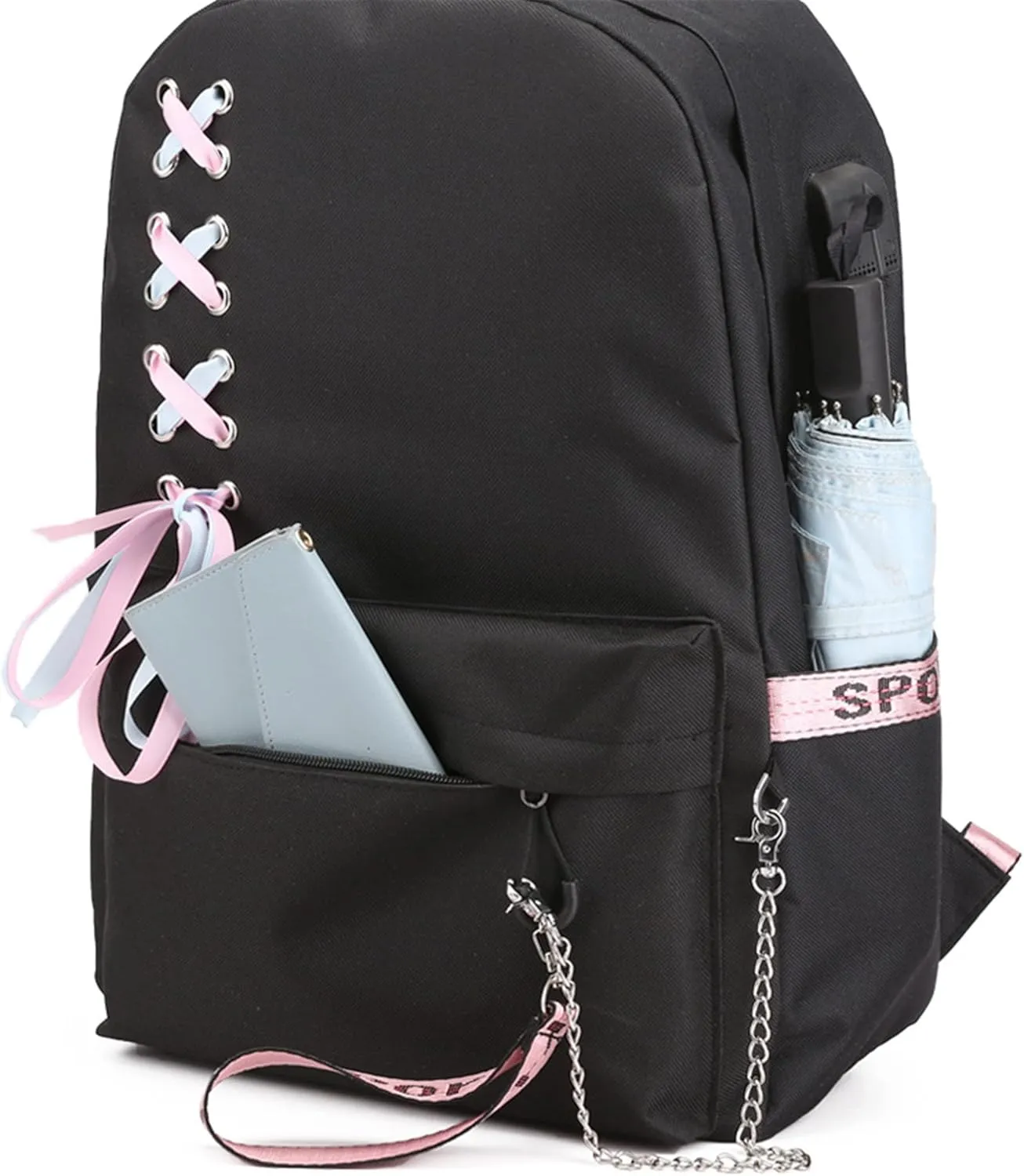 ISaikoy Anime Yu Yu Hakusho Backpack Shoulder Bag Bookbag Student School Bag Daypack Satchel 11