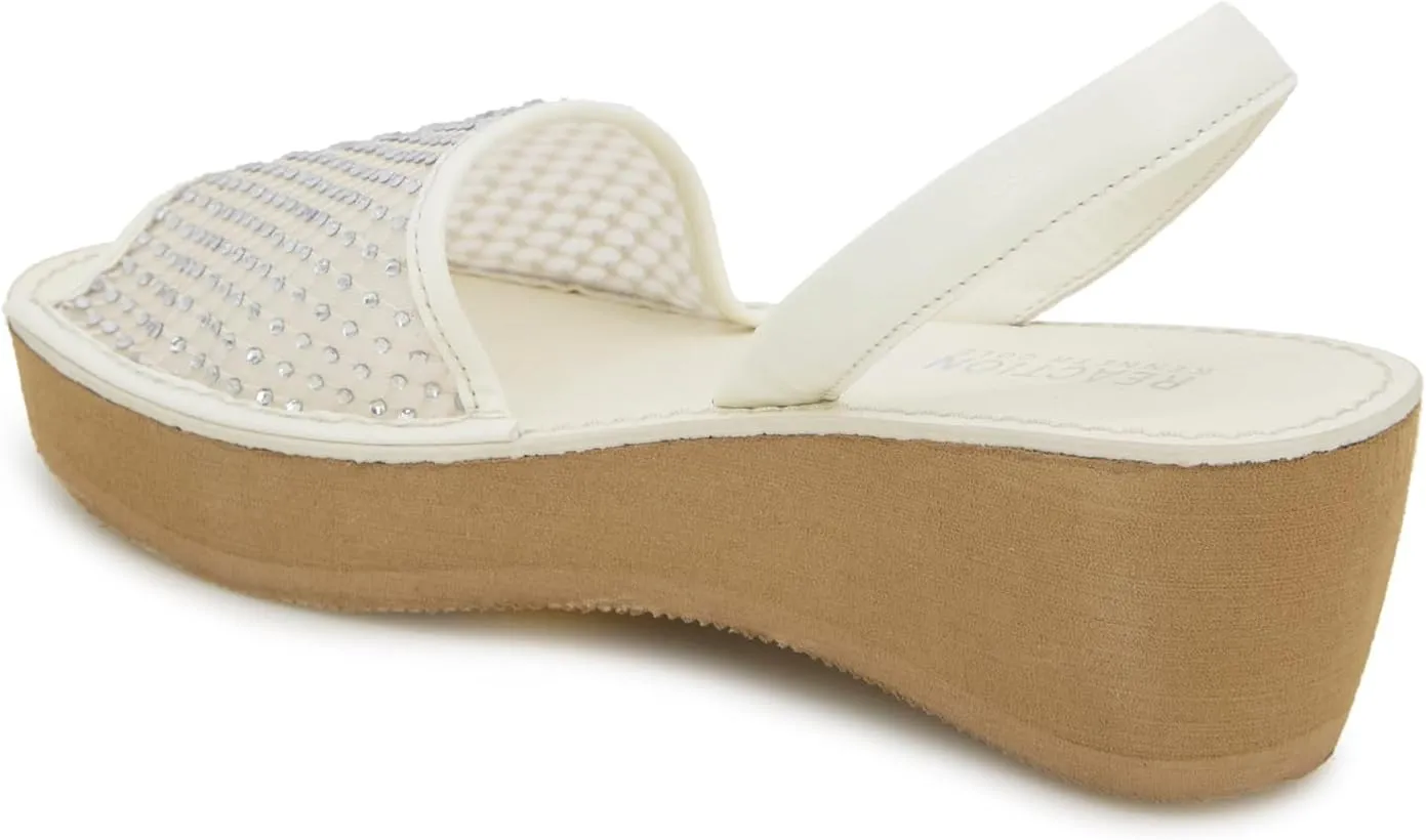 Kenneth Cole REACTION Women's Fine Glass Mesh Sandal