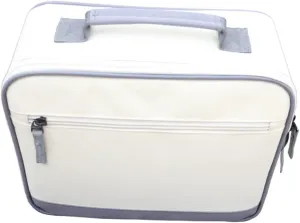KICHOUSE Oxford Pearl Cotton Digital Accessory Organizer Compact Storage Bag for Travel Projector Package Pouch
