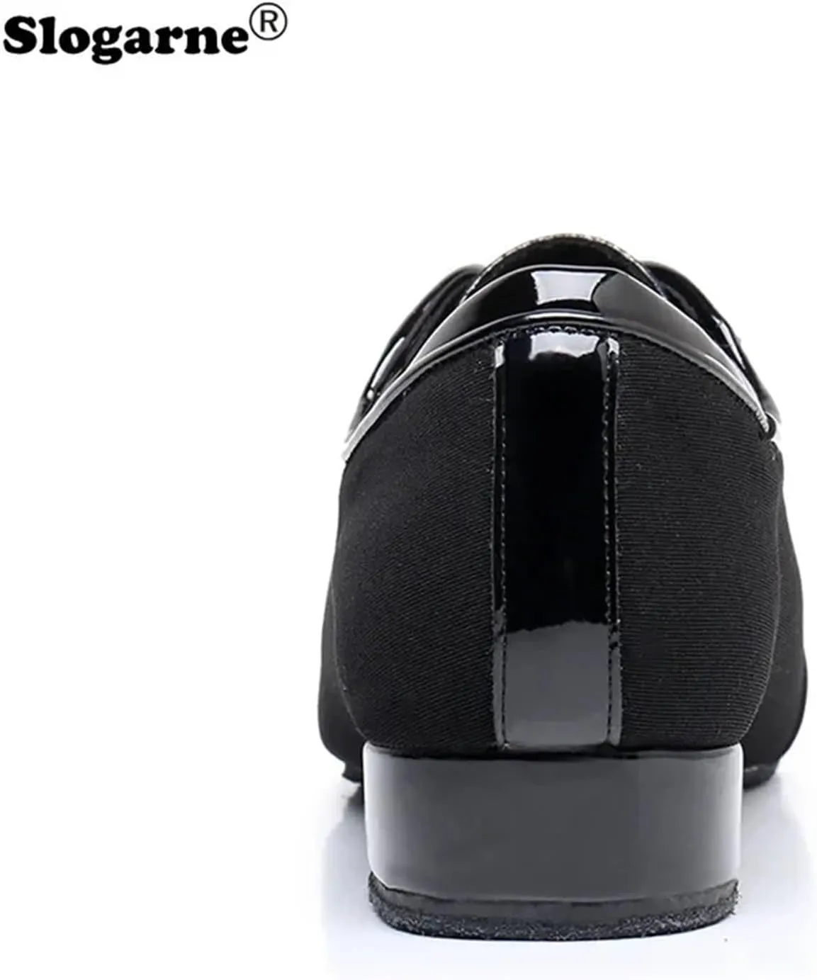 Latin Dance Shoes Men Modern Dance Shoes 2.5cm Heels Male Oxford Fabric Latin Shoes Breathable Soft Social Ballroom Dance Footwear