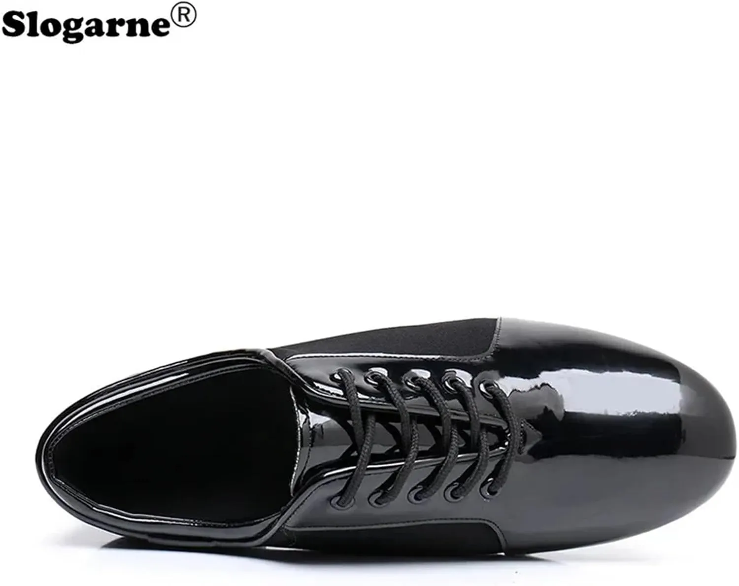 Latin Dance Shoes Men Modern Dance Shoes 2.5cm Heels Male Oxford Fabric Latin Shoes Breathable Soft Social Ballroom Dance Footwear