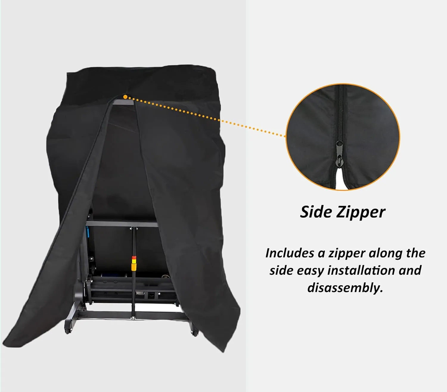 MaWGcowerd Folding Treadmill Cover - Dustproof and Waterproof Oxford Cloth Sunscreen Cover