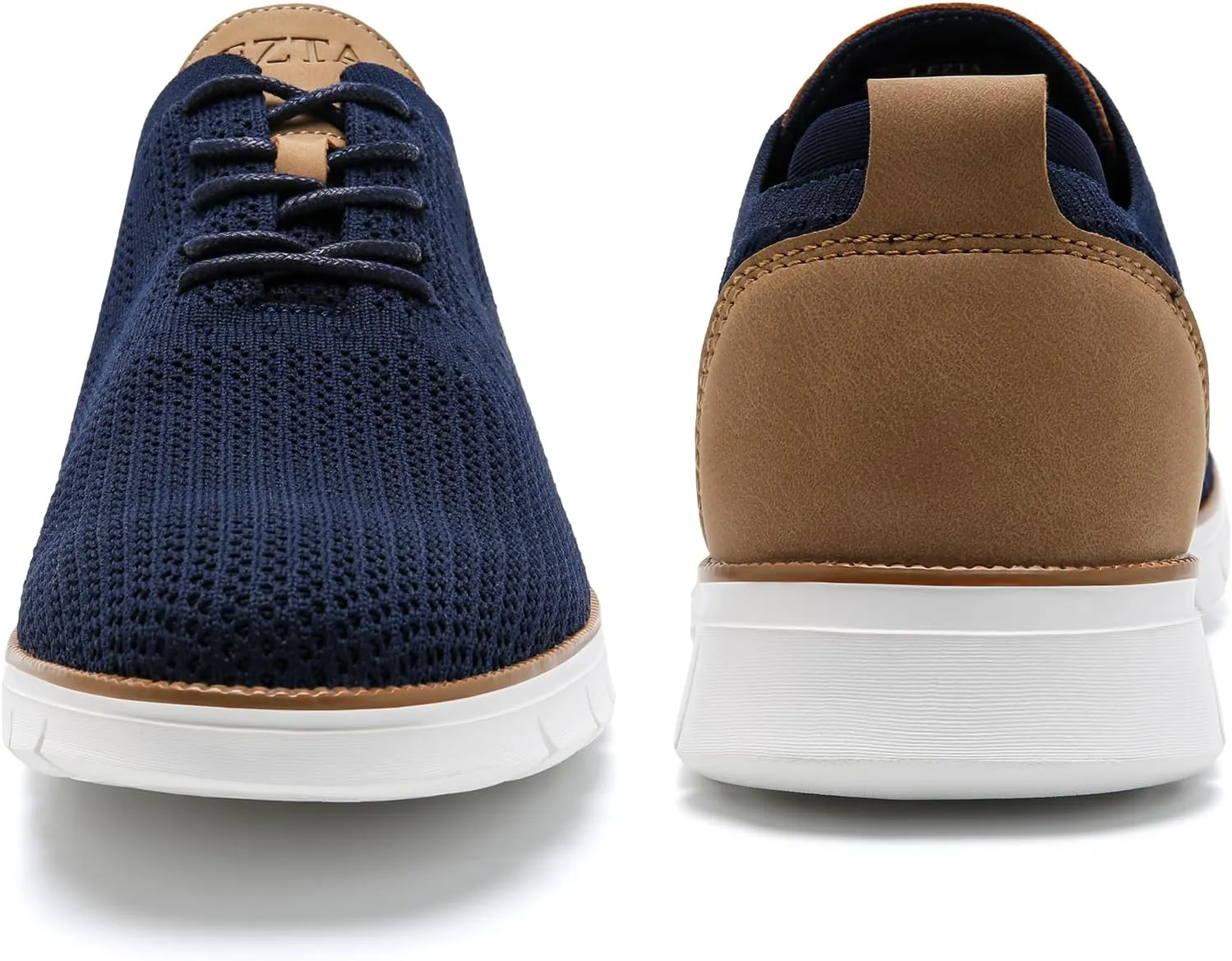 Men's Casual Dress Oxfords Sneakers Business Mesh Breathable Lightweight Walking Shoes Tennis Comfortable