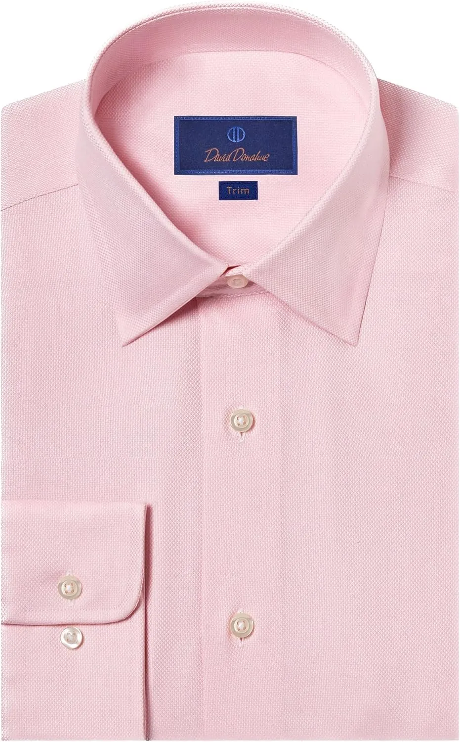Men's Trim Fit Royal Oxford 100% Cotton Dress Shirt