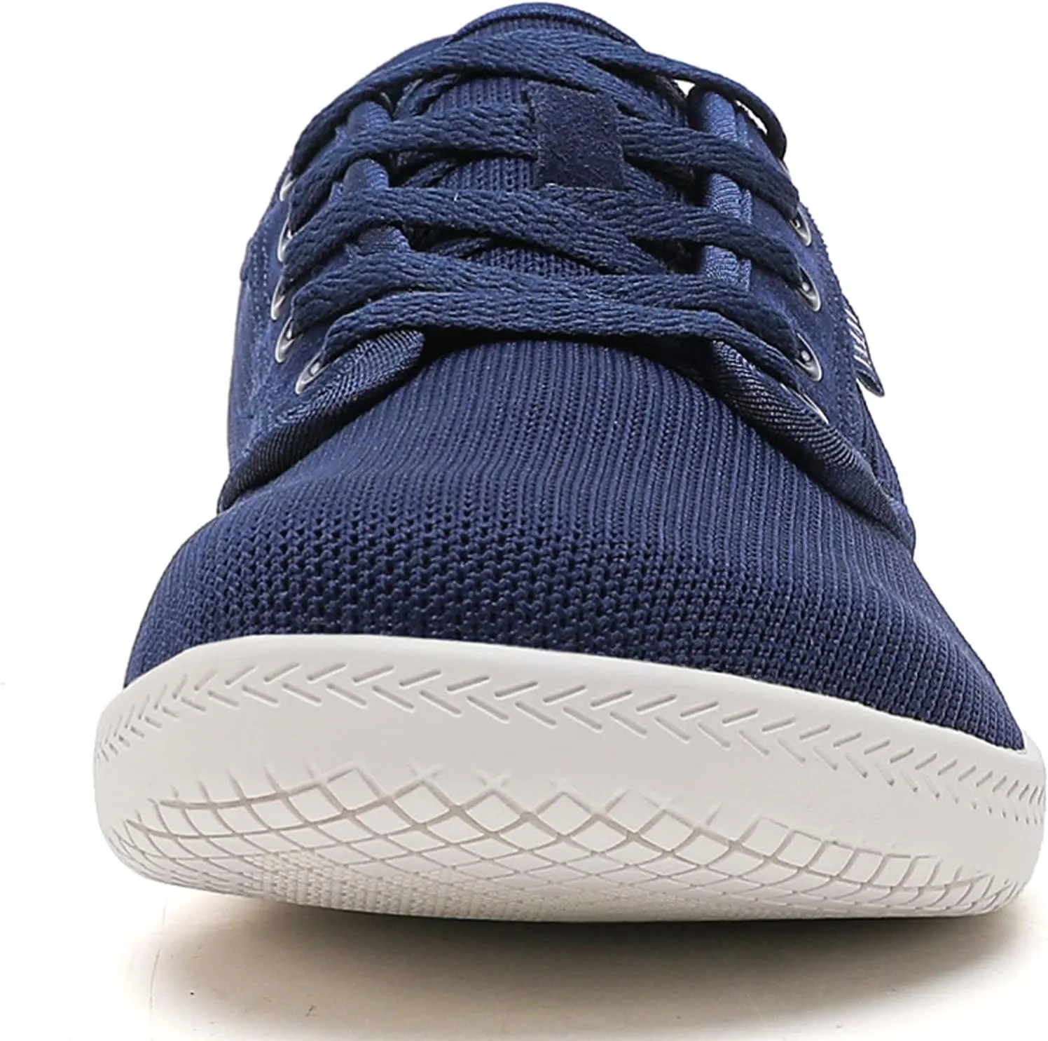 Men's Wide Slip on Barefoot Walking Shoes | Zero Drop Sole | Minimalist Footwear | Wide Toe Box (B-Blue/White,16.5)