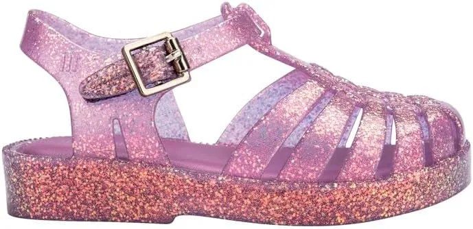 mini melissa Possession Kids Sandal - Comfortable Fisherman Style Kid's Jelly Shoes for Toddlers and Girls, Adjustable Fit