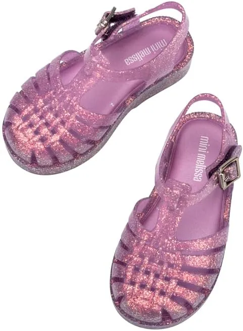 mini melissa Possession Kids Sandal - Comfortable Fisherman Style Kid's Jelly Shoes for Toddlers and Girls, Adjustable Fit