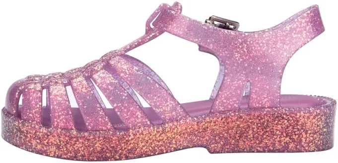 mini melissa Possession Kids Sandal - Comfortable Fisherman Style Kid's Jelly Shoes for Toddlers and Girls, Adjustable Fit