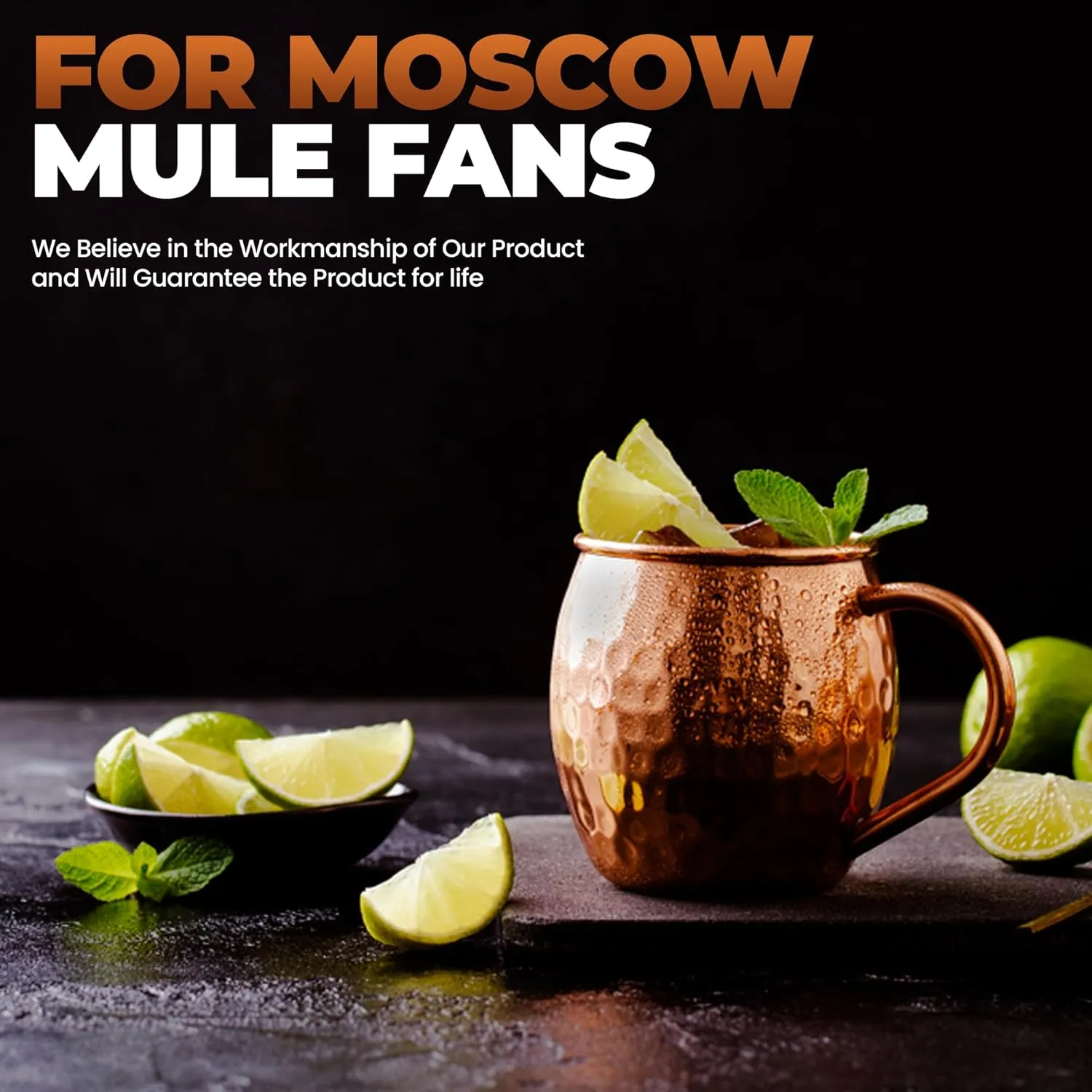Moscow Mule Cups Set of 2 | 100% Pure Food Safe 16oz Copper Cups with 2X Straws and 1x Jigger - Premium Handcrafted Moscow Mule Kit