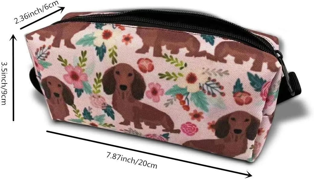 Nutcracker Ballet Makeup Bag Travel Cosmetic Toiletry Organizer Bag For Women