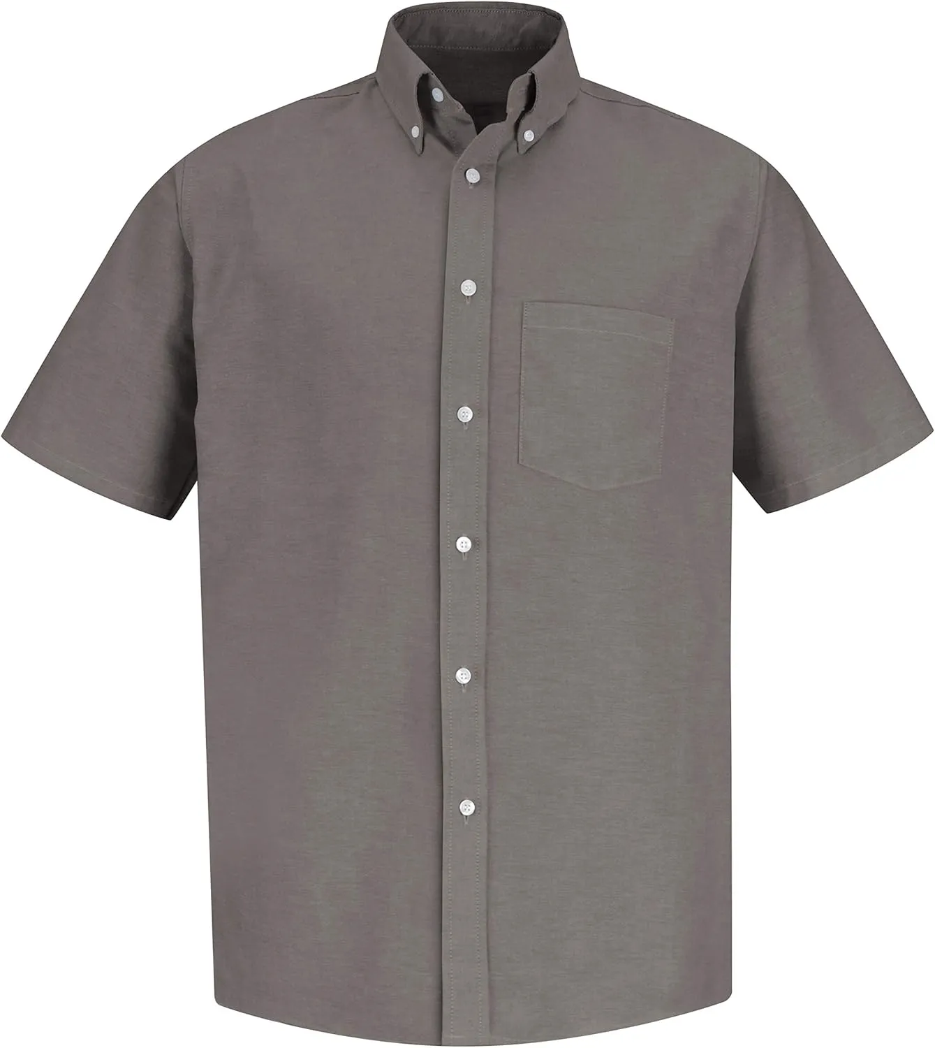 Red Kap Men's Executive Oxford Dress Shirt, Short Sleeve