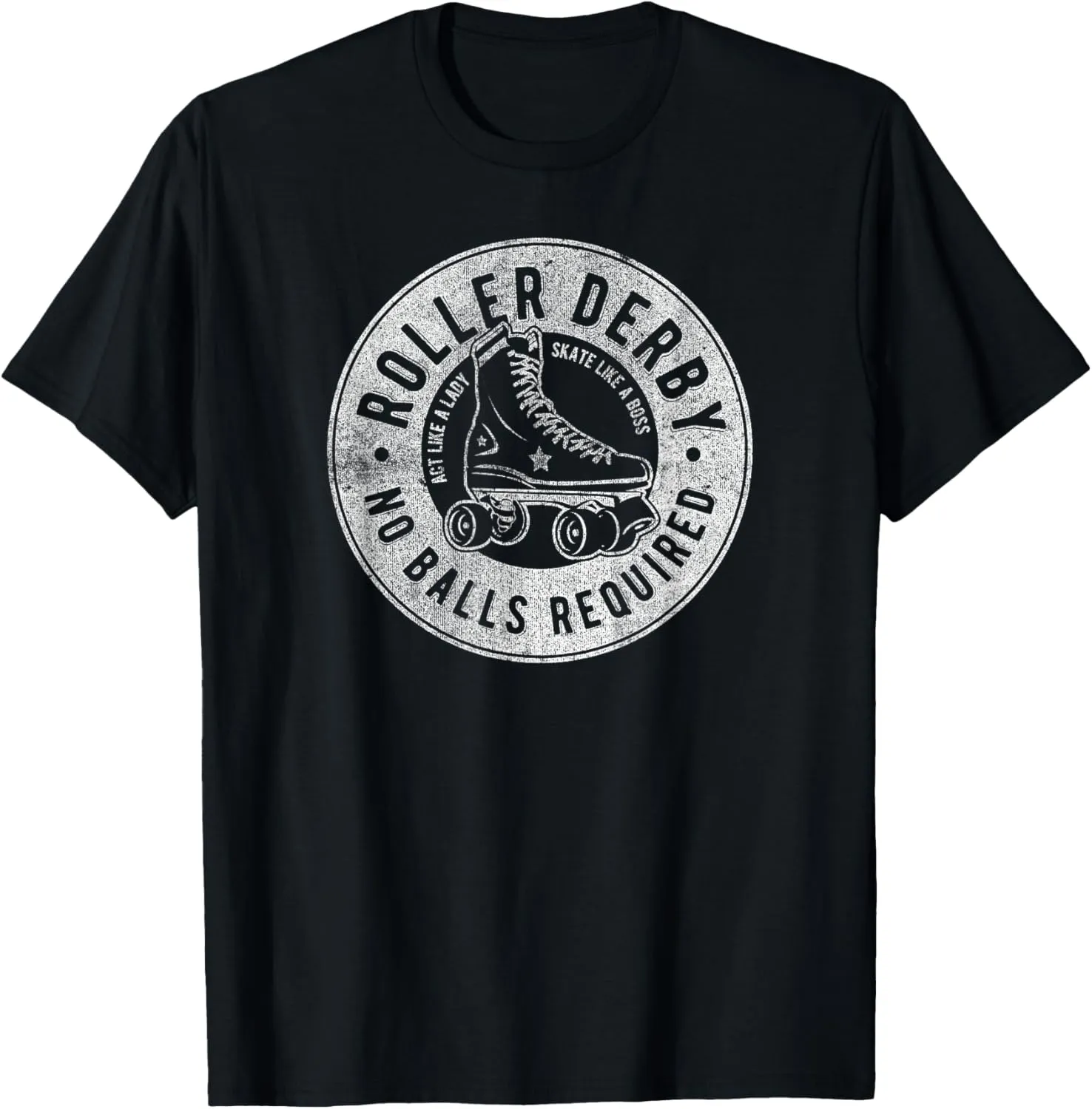Roller Derby No Balls Required T-Shirt