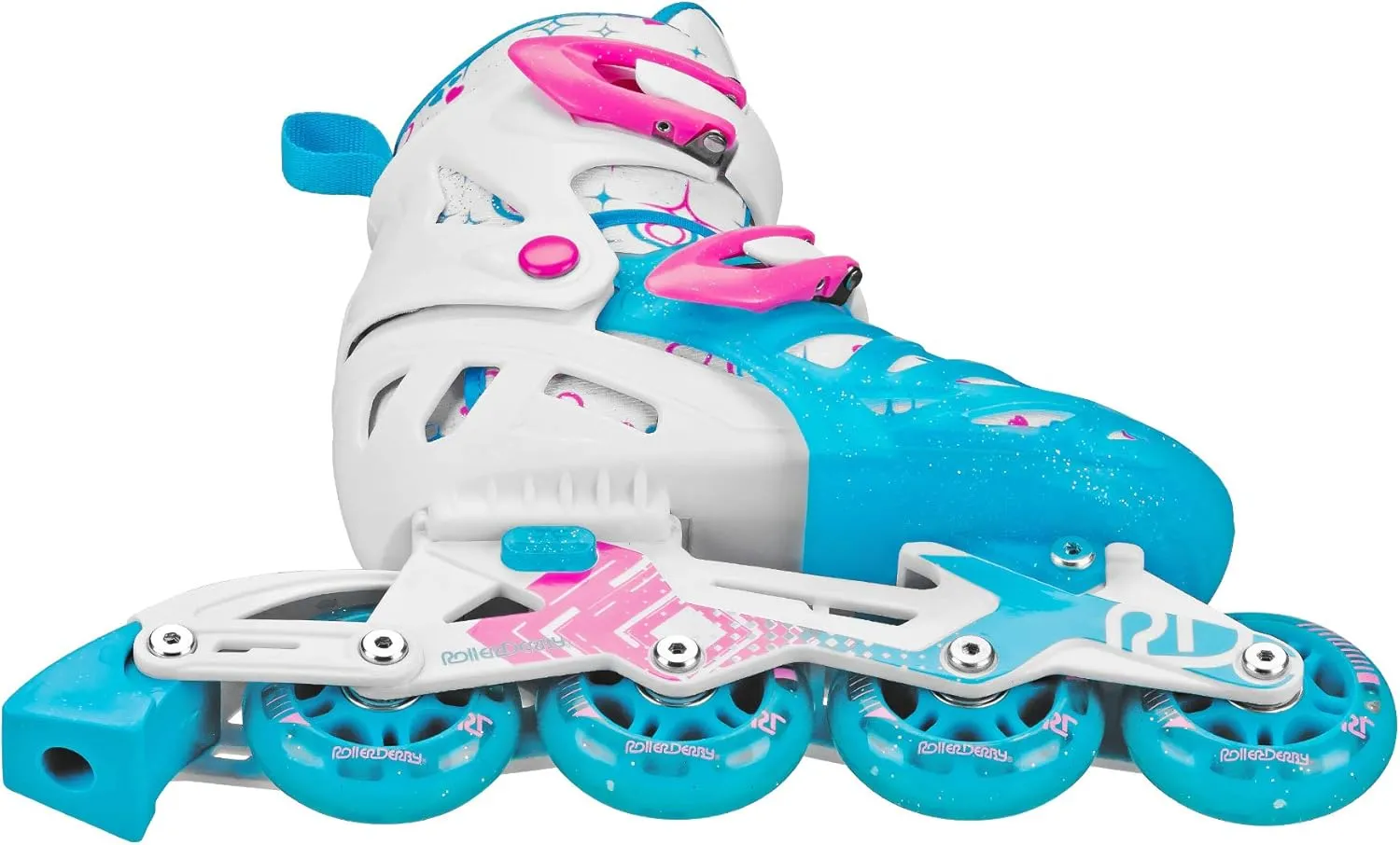 Roller Derby Tracer Adjustable Inline Skates for Boys, Girls, Kids, Beginners