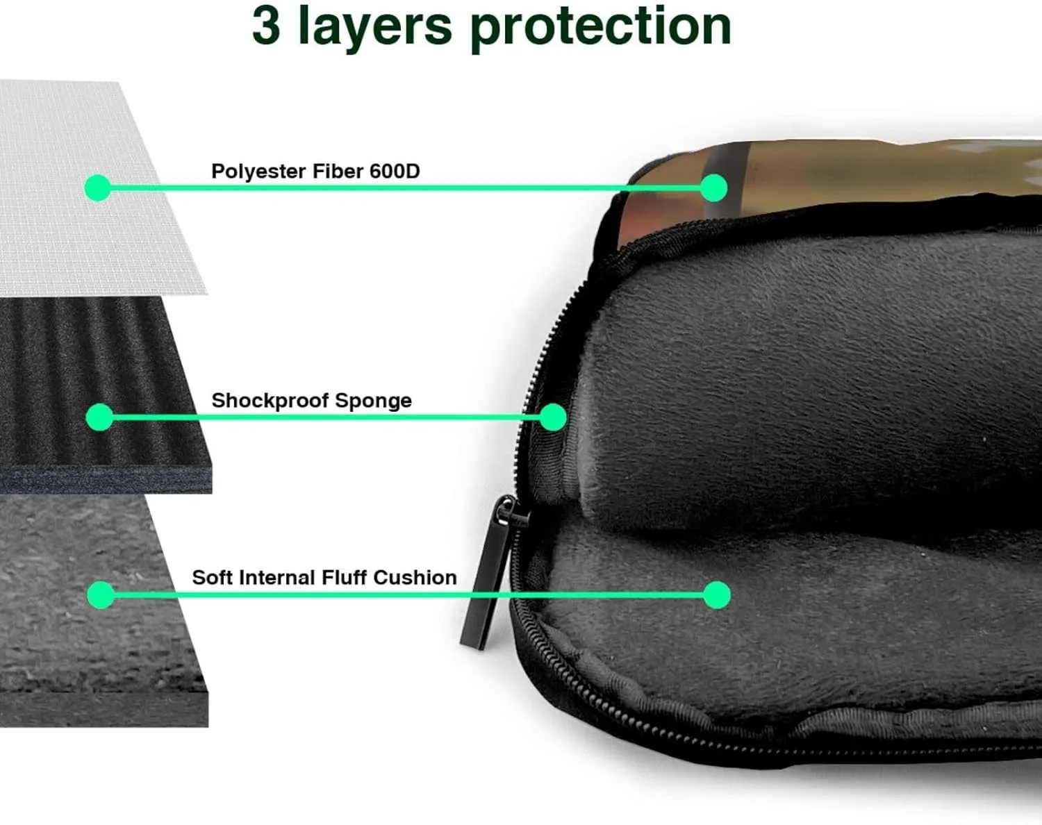 Rustic Lodge Bear picture Fashionable and ultra-thin shoulder laptop bag Shockproof soft lining