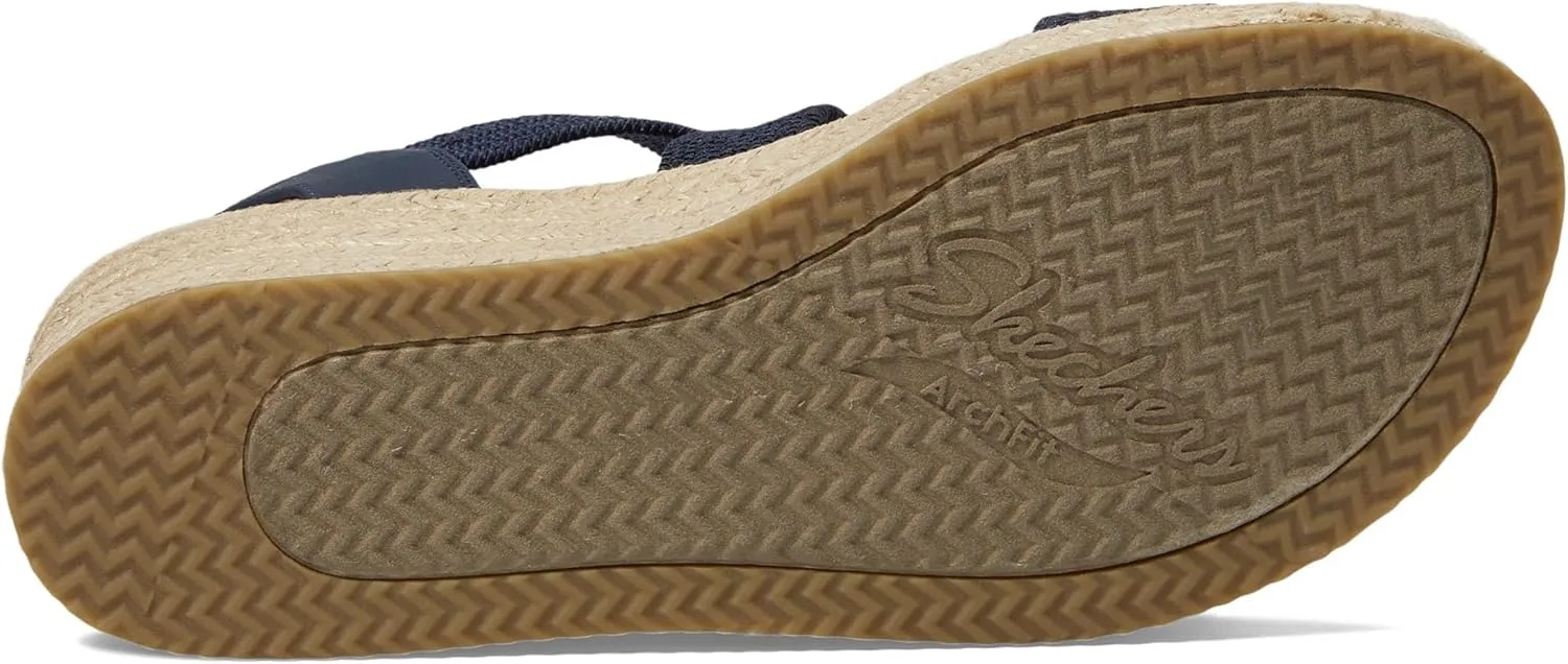 Skechers Women's Martha Stewart Arch Fit Beverlee-Brentwood Wedge Sandal