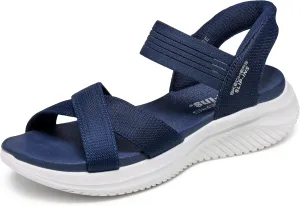 Skechers Women's Ultra Flex 3.0-Never Netter Hands Free Slip-ins Sandal