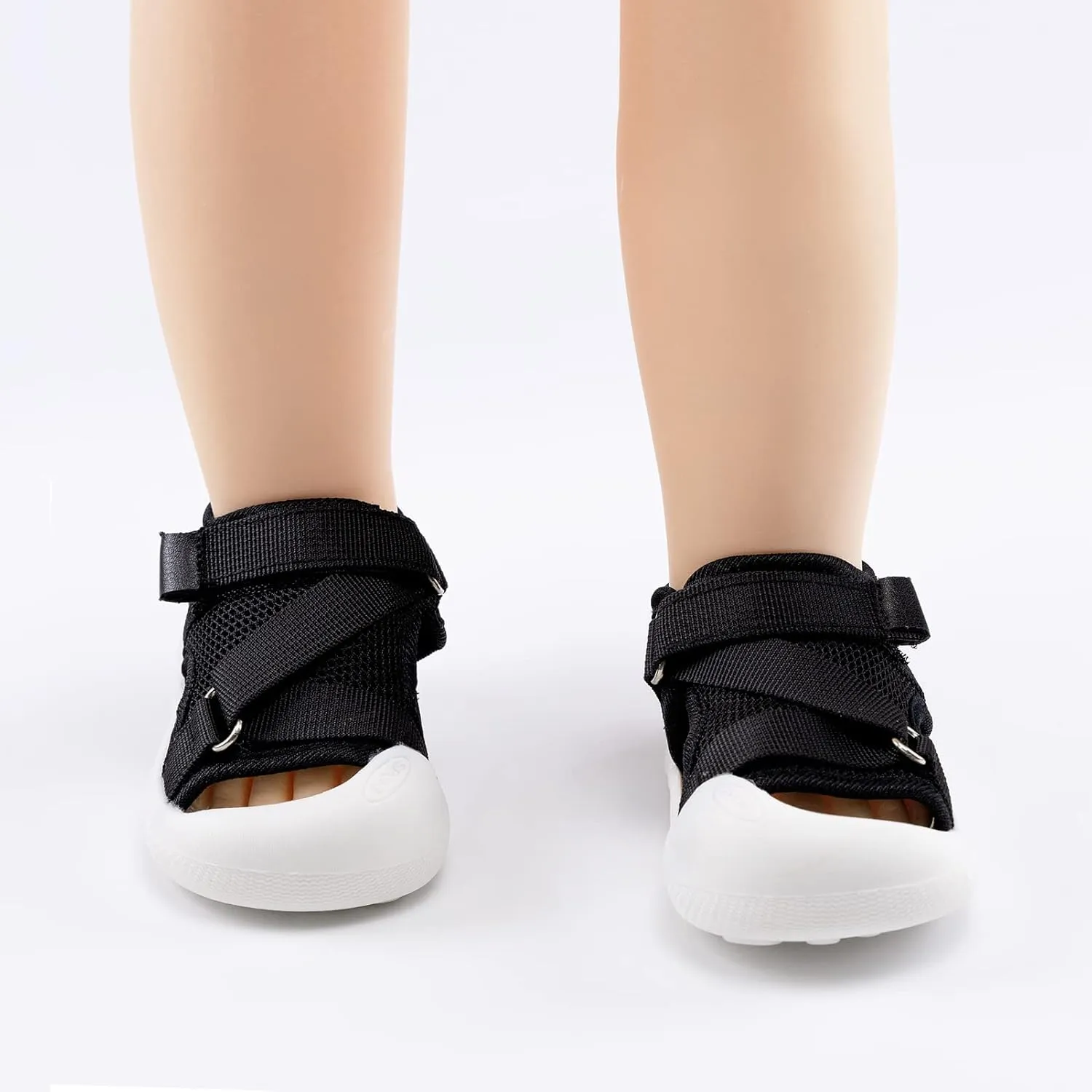 Toddler Boys Girls Unisex Baby Summer Sport Sandals Closed Toe Non-Slip Rubber Sole Pool Beach Mesh Sneakers Lightweight Outdoor Water Shoes
