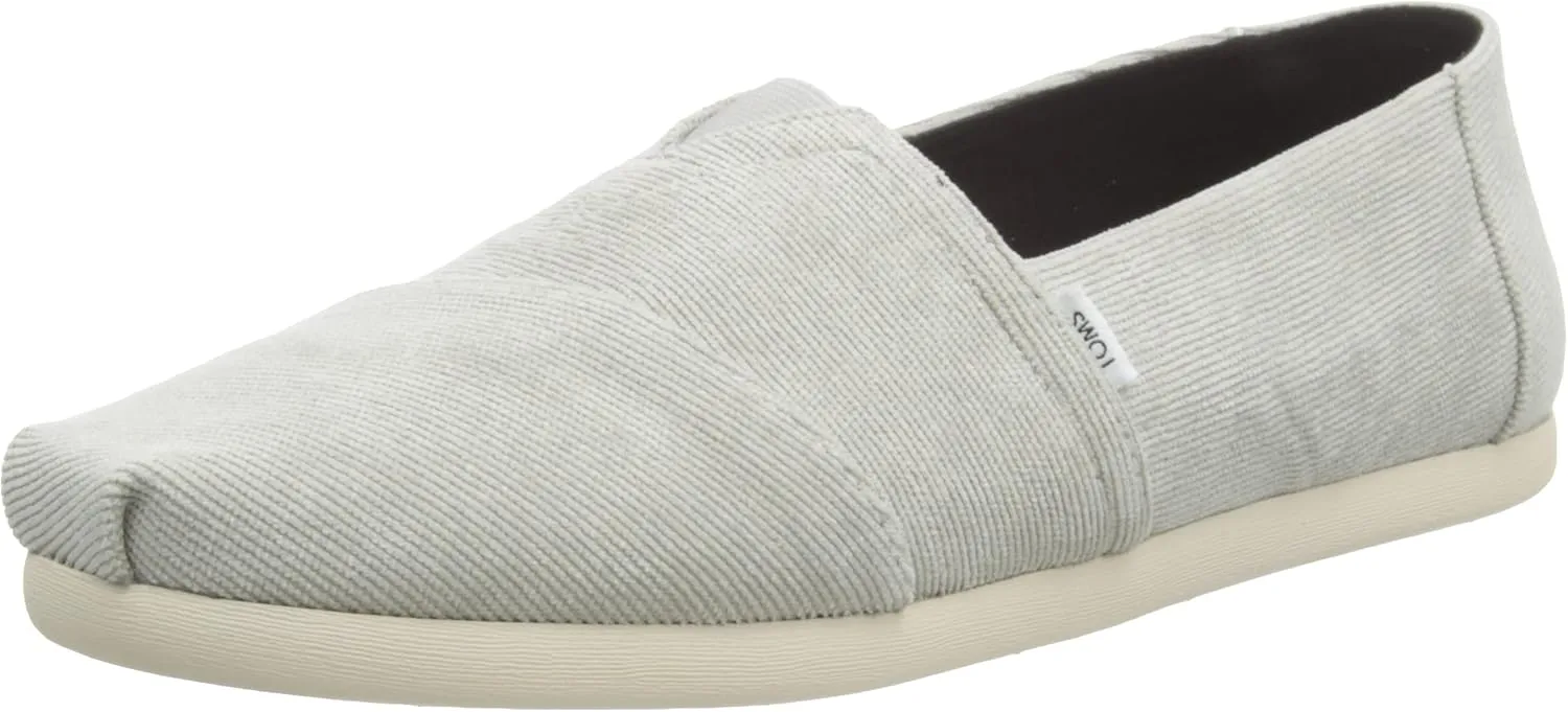 TOMS Men's Alpargata Recycled Cotton Canvas” Loafer Flat