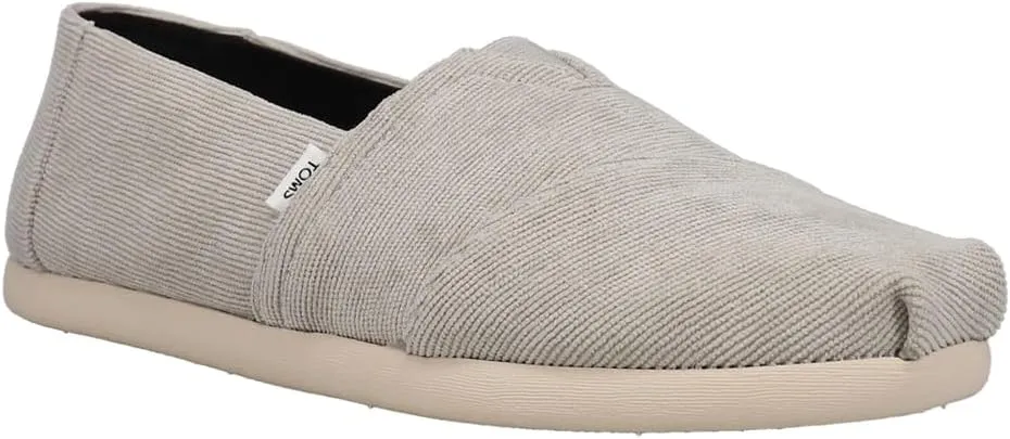 TOMS Men's Alpargata Recycled Cotton Canvas” Loafer Flat