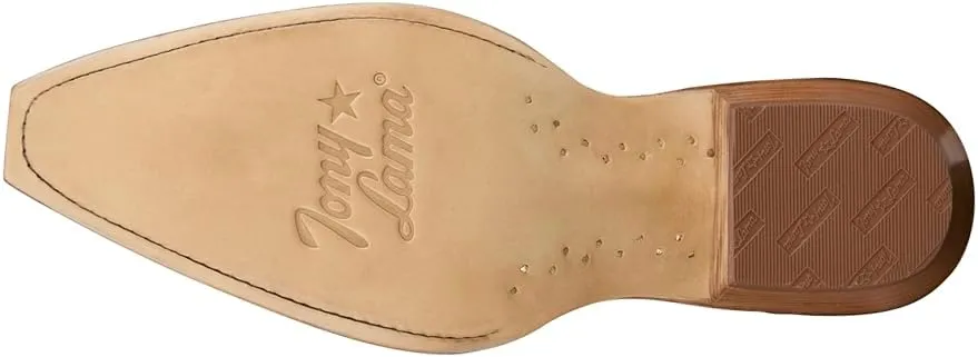 Tony Lama Women's Derby Jess Tall Western Boot Snip Toe - Dr4251