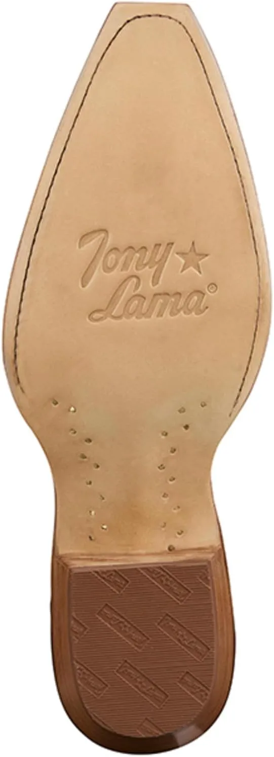 Tony Lama Women's Derby Jess Tall Western Boot Snip Toe - Dr4251