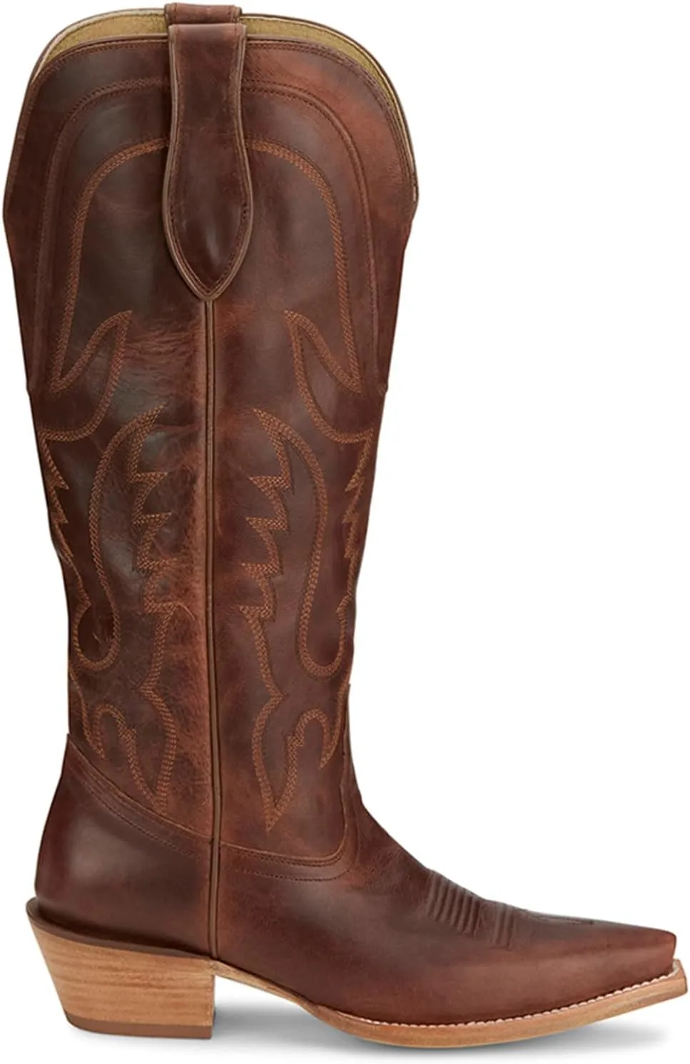 Tony Lama Women's Derby Jess Tall Western Boot Snip Toe - Dr4251