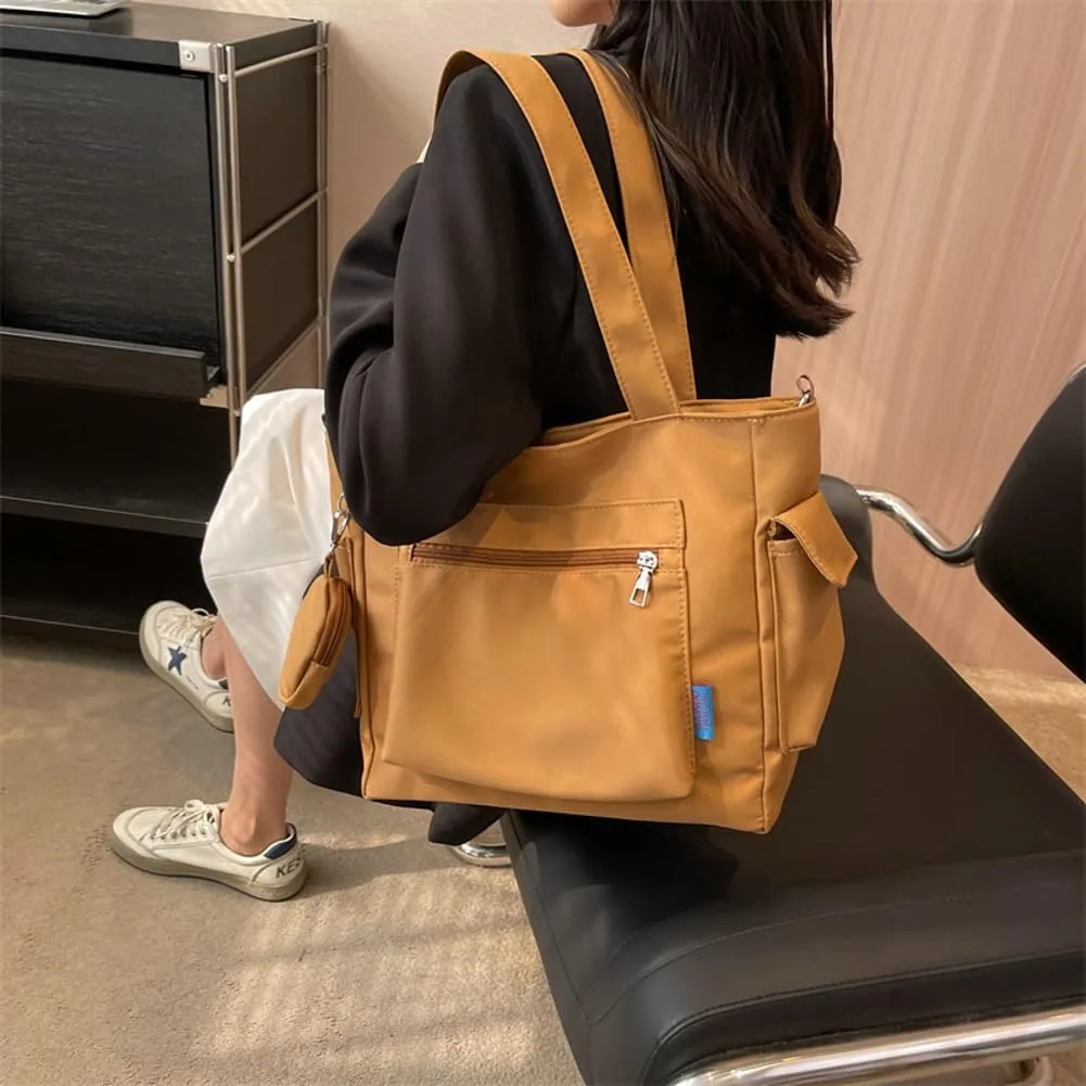 Tote Bag for Women Large Oxford Cross body Bag Purse Travel Bags Handbags Everyday Bag