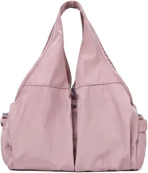 Tote Bag Waterproof Oxford Fabric Shoulder Bag with Lots of Pockets Large Capacity Suitable for Travel
